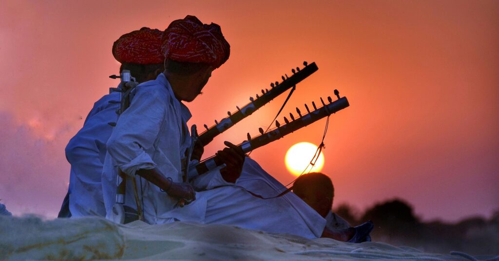 Rajasthan sunset