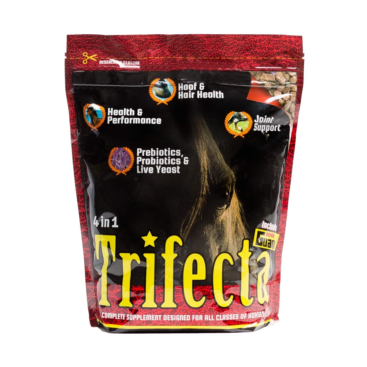 Trifecta Equine Vitamin Mineral and Probiotic Supplement